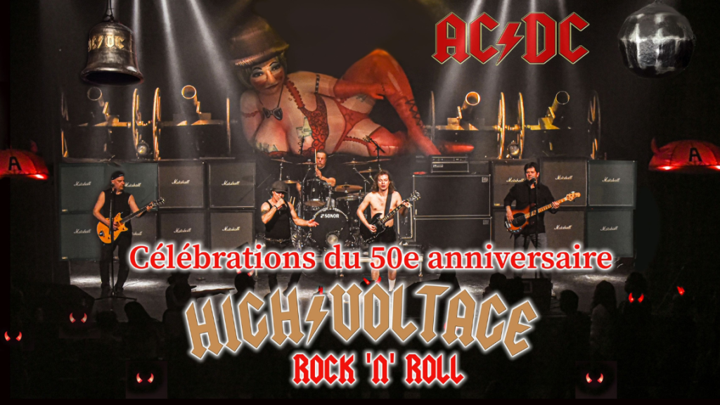 HIGH VOLTAGE - Célébrations du 50e anniversaire d'AC/DC